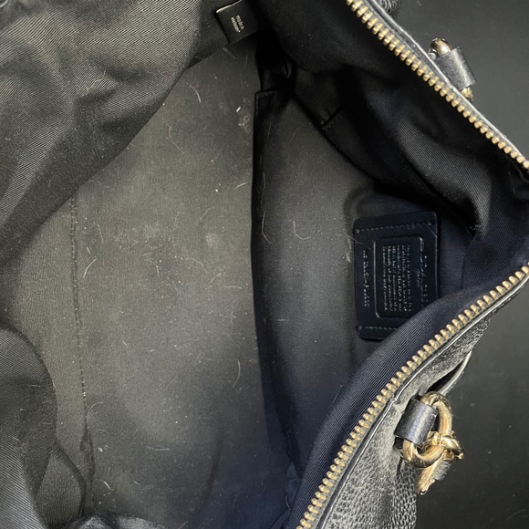 Black Coach Ally Large Convertible Satchel - Picture 4 of 5